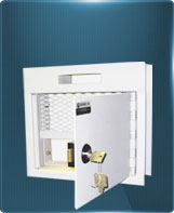 Wall-mounted documents safe