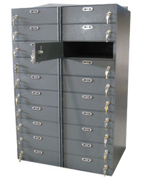 Safe-deposit box 20 doors